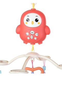 Generic Baby Crib Mobile With Musical, Night Light ＆ Moon Star Projector, Mobile For Crib With Remote Control Timing Function, 360° Rotation Crib Toys For Newborn Infant Boys And Girls(Pink)  - Image 2