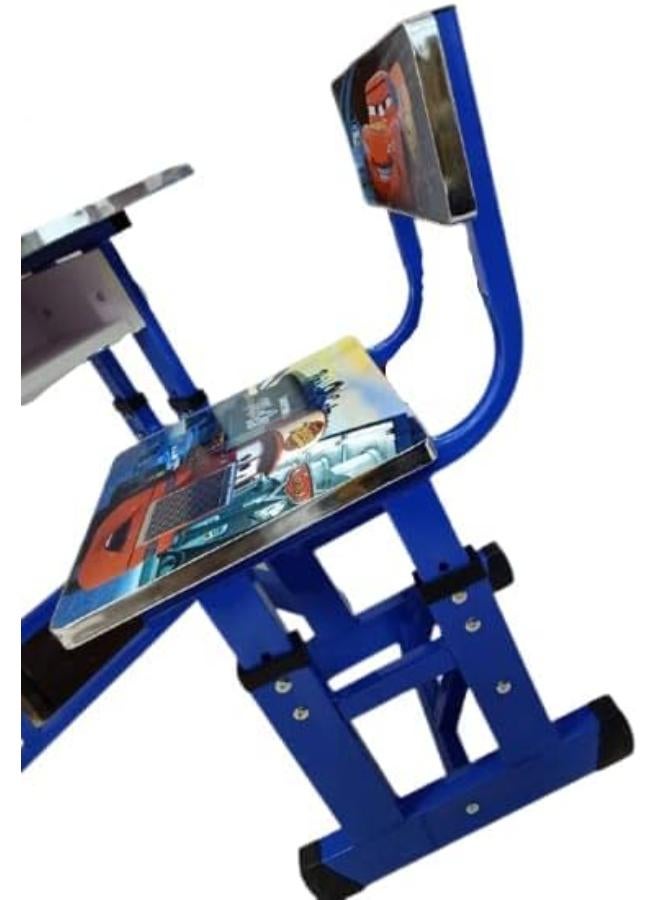 طاولة عمل زرقاء عامة للمنزل والمكتب - Image 2