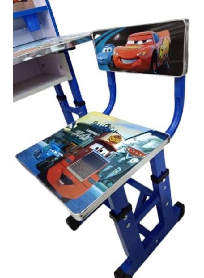 طاولة عمل زرقاء عامة للمنزل والمكتب - Image 3