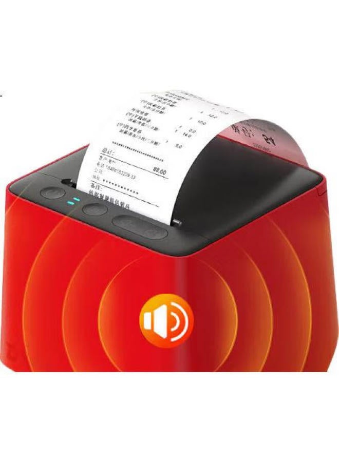 Trendit Daqun Intelligent [Supports Jd Takeout] Takeout Printer For Meituan, Douyin, Ele.Me, Instant Delivery, Fully Automatic Order Acceptance, Receipt Printing, Bluetooth Wireless Cloud Printing P8 Wifi+4G+Self-Cut Paper - Image 1