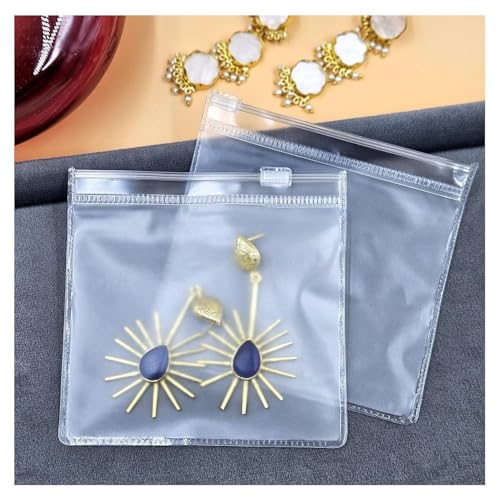 Nibbler 18 Pcs Travel Jewellery Pouch for Women, Travel Earrings Organiser Pouch, Portable Jewellery Organisers for Rings, Earrings, Bracelets, Decorative Box Multi-Purpose Pouches (Mix Sizes) - Image 1