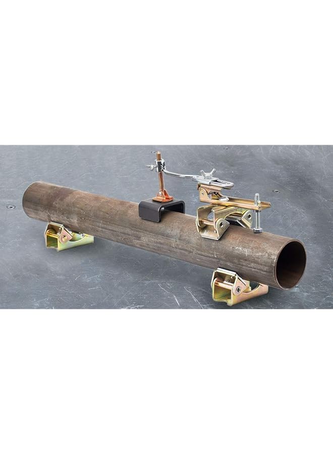 إيروريكس إصبع لحام مغناطيسي فاخر من النحاس + قاعدة وسادة مغناطيسية على شكل حرف V + مسمار مضاد للانقلاب مقاس 10 بوصات Agh270 - Image 3