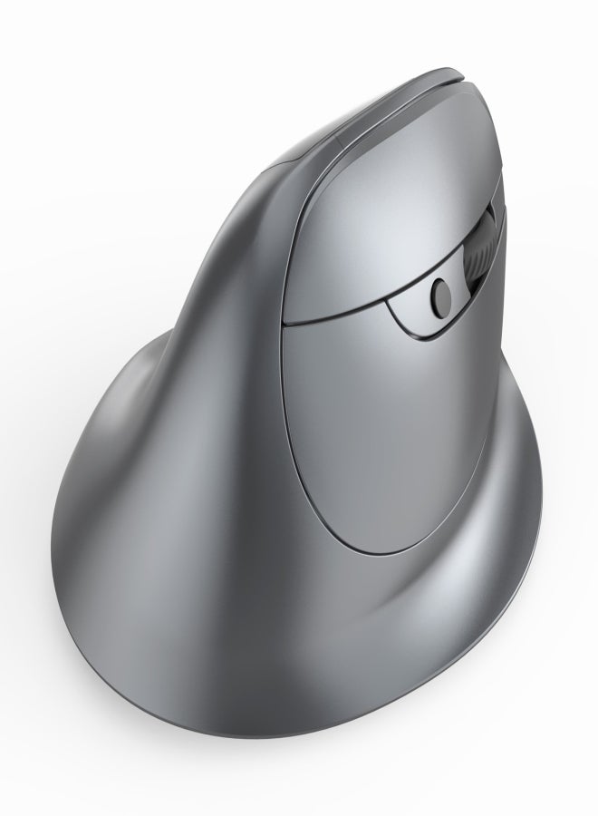 ZELOTES F-26C Rechargeable display dual-mode wireless with silent 2.4GHz BT gray - Image 4