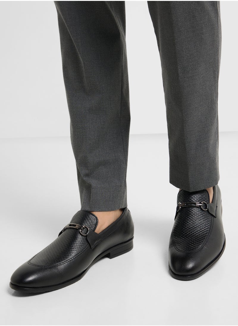 Robert Wood Genuine Leather Formal Slip Ons  - Image 5