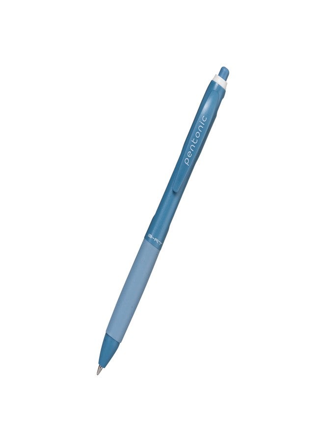 Pentonic B-RT Shades 0.7 mm Ball Point Pen Box Pack | Blue Ink, Pack of 10 - Image 3
