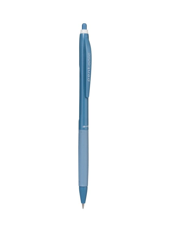 Pentonic B-RT Shades 0.7 mm Ball Point Pen Box Pack | Blue Ink, Pack of 10 - Image 2