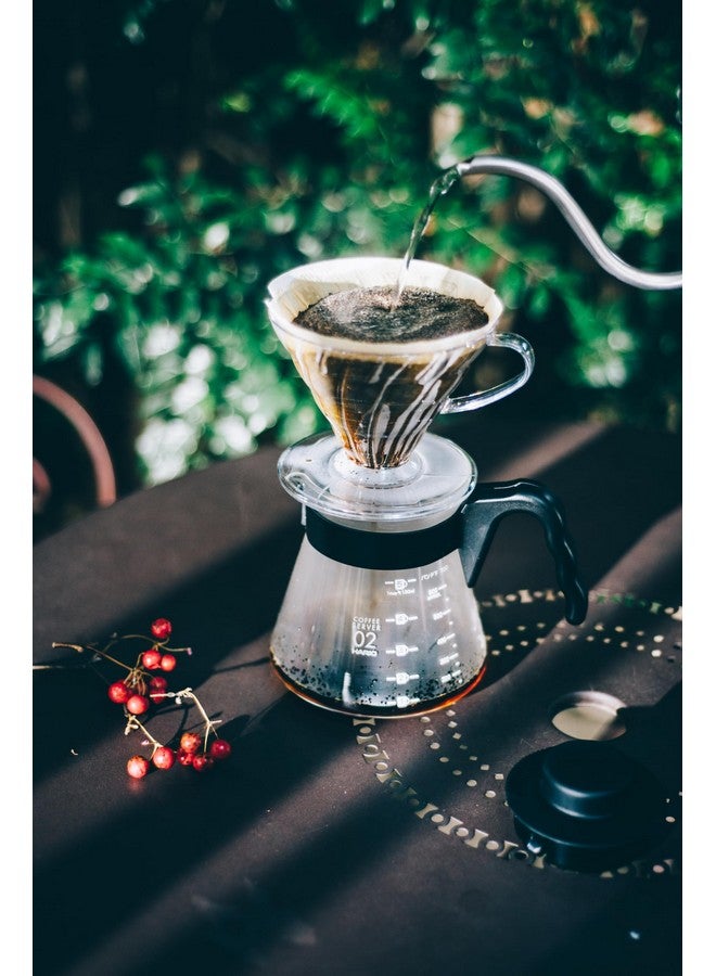 Hario مجموعة بدء تحضير القهوة هاريو V60، الحجم 02، أسود - Image 2