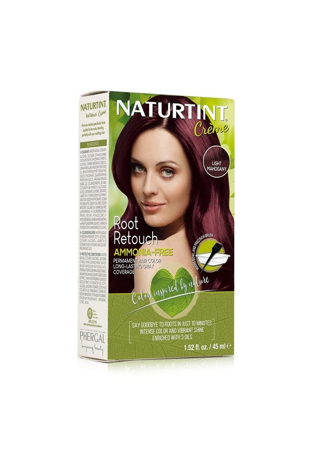 ناتشورتينت كريم تنميق الجذور، لون شعر دائم خالٍ من مادة Ppdfree (أحمر ماهوجني فاتح) - Image 2