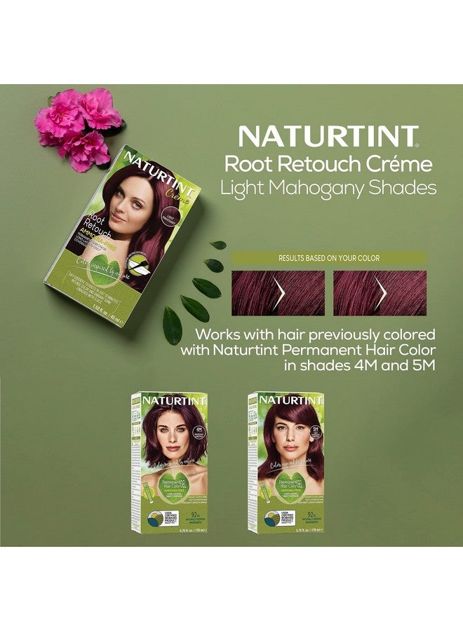 ناتشورتينت كريم تنميق الجذور، لون شعر دائم خالٍ من مادة Ppdfree (أحمر ماهوجني فاتح) - Image 5