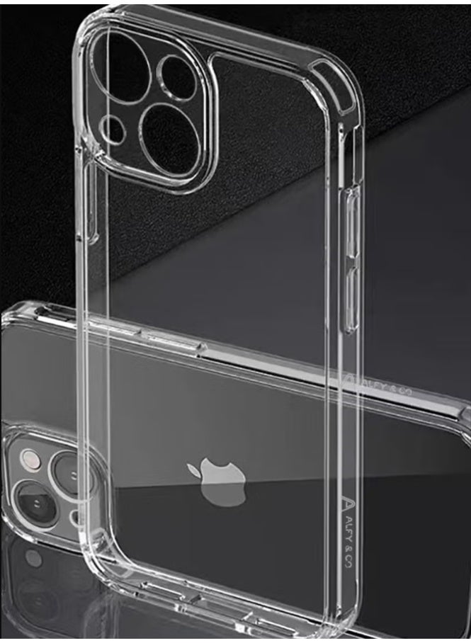 ALFY & CO iPhone 15 Pro Max Case Clear 6.7 inch Anti-Yellowing Mil-Grade Anti-Drop iPhone 15 Pro Cover Transparent, Slim Crystal iPhone 15 Pro Max Case, Full Lens Protection, Shockproof Anti-Scratch Clear - Image 2
