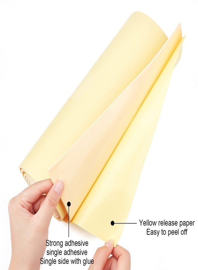 BENECREAT 3mm Thick Beige Self-Adhesive EVA Foam Roll 78.7x11.8 Inch for Furniture Protecting, Gap Filling, Costumes and Other Craft Project - Image 5