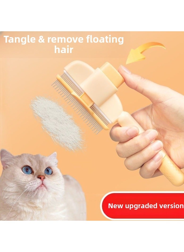Goolsky Pet Hair Care Knot-Opening Comb – Universal Dematting Loose Hair-Removing Grooming Brush for Cats and Dogs - Image 3
