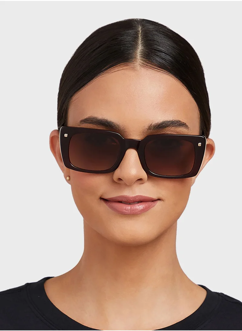 30Sundays Wow Rectangular Sunglasses