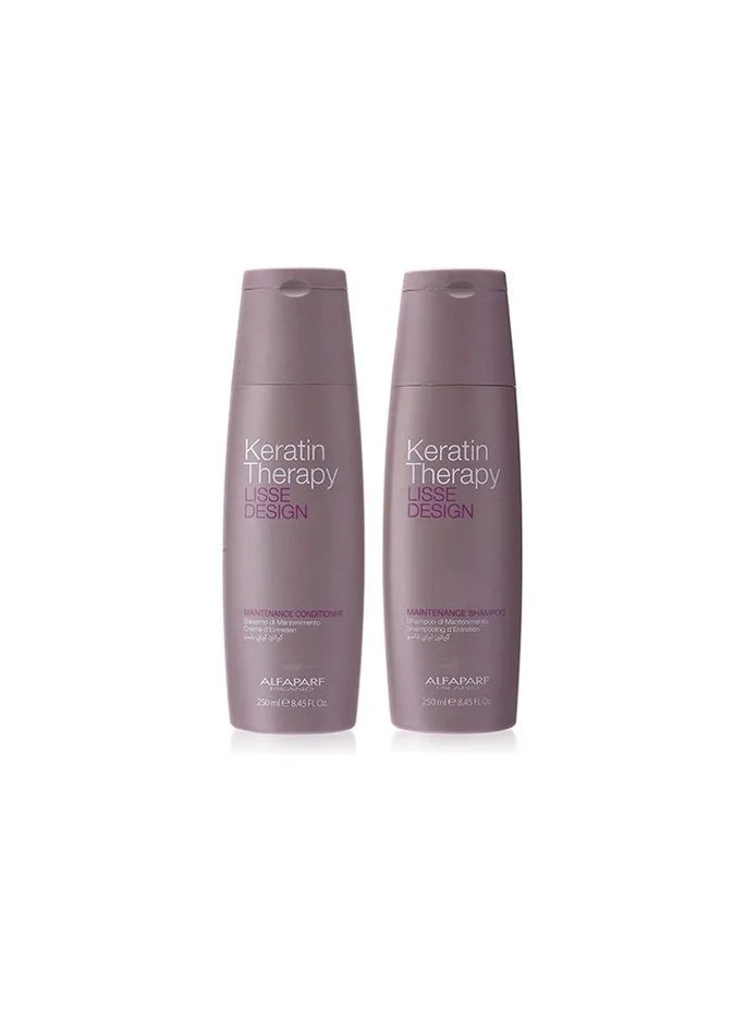ALFAPARF MILANO Package Keratin Therapy Shampoo and Conditioner  - Image 3