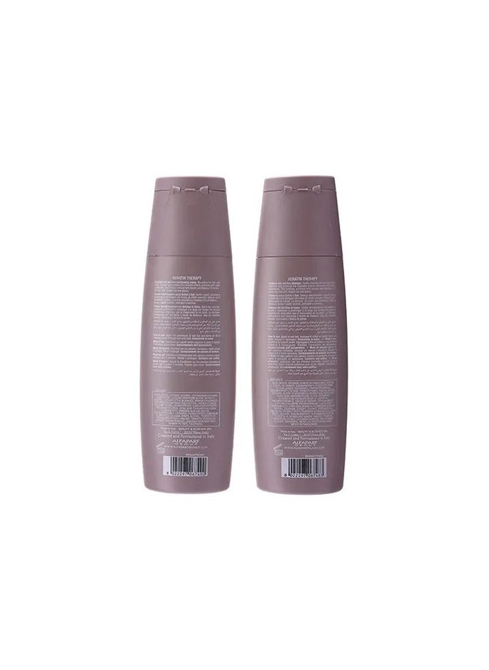 ALFAPARF MILANO Package Keratin Therapy Shampoo and Conditioner  - Image 4