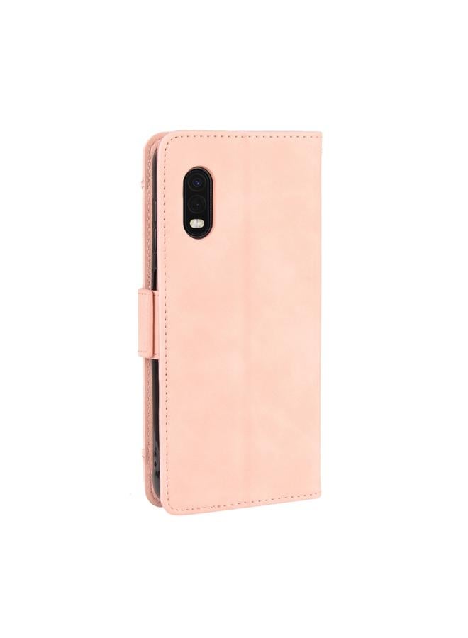 S-TOP Case For Galaxy Xcover Pro Wallet Style Skin Feel Calf Pattern Leather Case with Separate Card Slot - Image 3