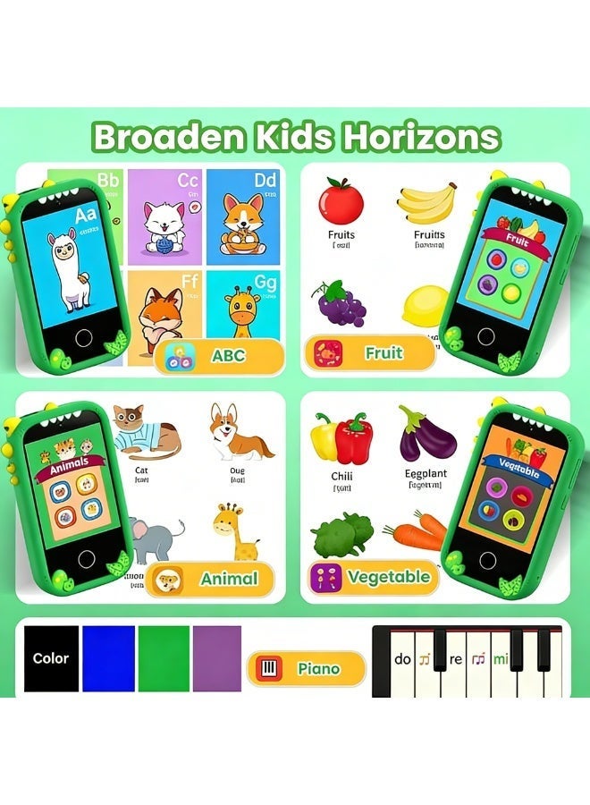 Closeli 2026 New Kids Smart Phone for Boys & Girls , Multifunction Toy Phone, 2.8" Touchscreen, 1080P Dual Camera, 18 Educational Games, Music Player, Video Recording, Protective Case, Learning Toy Gift, Toys Gift for Kids,Birthday Gift(32GB) - Image 3