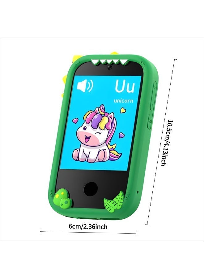 Closeli 2026 New Kids Smart Phone for Boys & Girls , Multifunction Toy Phone, 2.8" Touchscreen, 1080P Dual Camera, 18 Educational Games, Music Player, Video Recording, Protective Case, Learning Toy Gift, Toys Gift for Kids,Birthday Gift(32GB) - Image 4