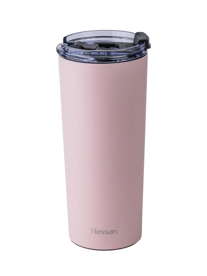 نيسان كوب حراري ستانلس ستيل مفرغ ٦٠٠ مل وردي - Image 1