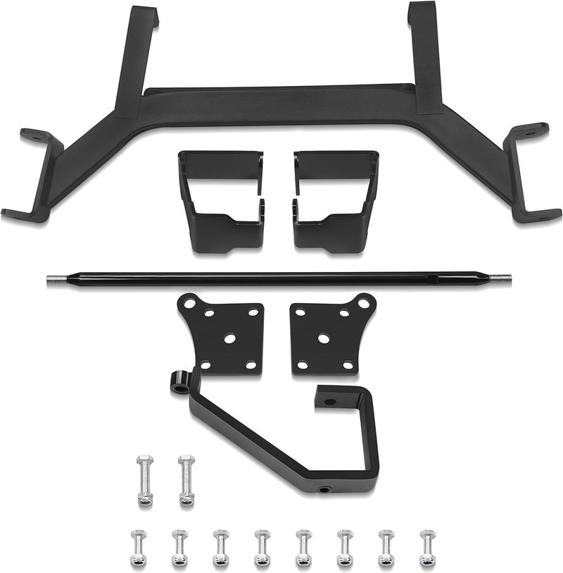 JY PERFORMANCE 6 Inch Drop Axle Lift Kits Compatible with 2001.5-2020 EZGO Golf Cart Electric TXT Models (4 Bolt Pattern) - Image 1
