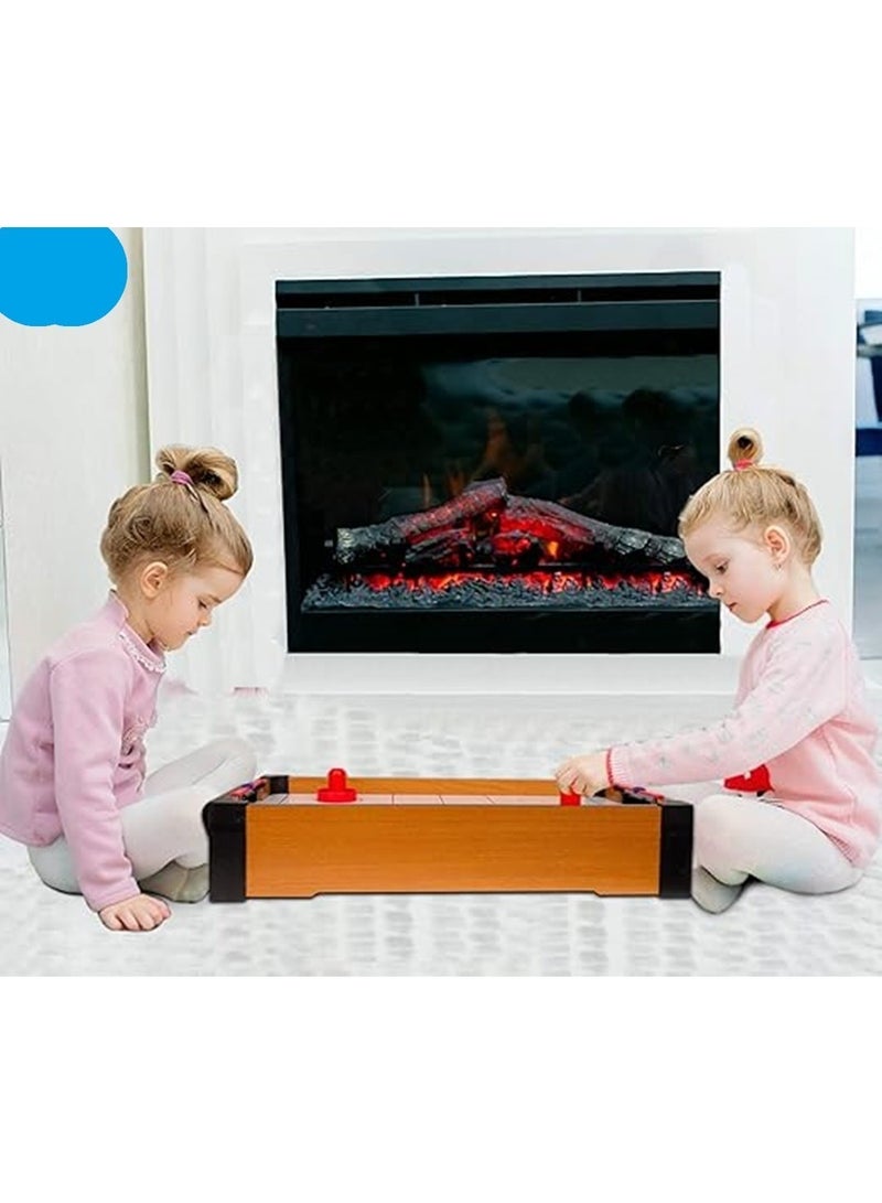 كيكو طاولة هوكي الهواء الصغيرة للأطفال من بوينت جيمز - لعبة طاولة الهوكي - ألعاب الأركيد والطاولة - كرات هوكي الهواء والمجاديف - هوكي رياضي محمول للأولاد والبنات - Image 4