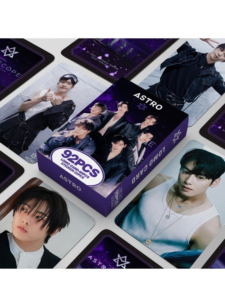 EHOME 92Pcs ASTRO Lomo Card And Sticker - Image 1