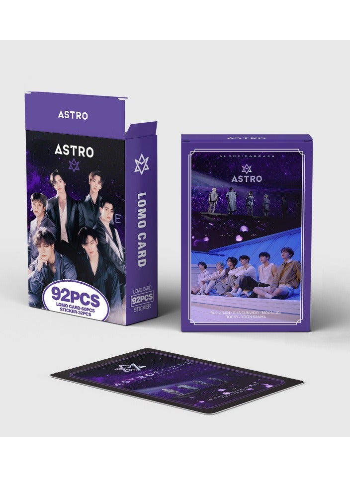 EHOME 92Pcs ASTRO Lomo Card And Sticker - Image 3