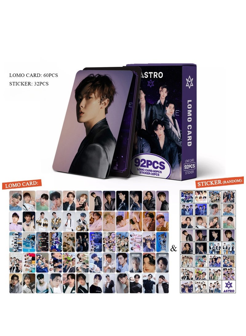 EHOME 92Pcs ASTRO Lomo Card And Sticker - Image 2