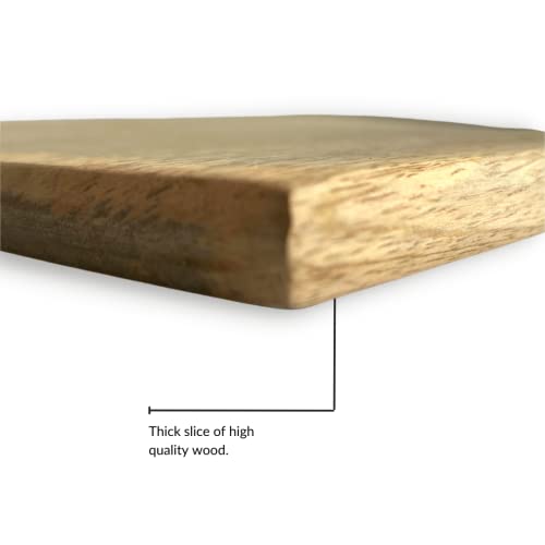 Nutrion Natural Solid Wood Chopping/Cutting Board for Vegetables, Fruits & Cheese (Mango Wood Chopping Board) - Image 4