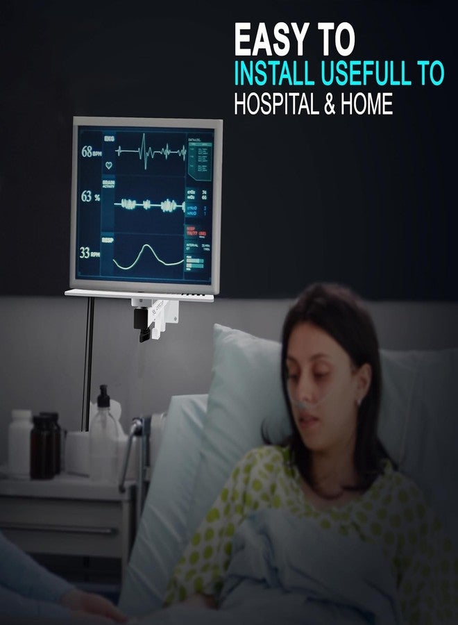 OTICA Patient Monitor Stand Compatible with All Multipara Patient Monitor Contec, BPL, Edan, GE, Nidek, Yonker, Philips, Comen, Mindray - Image 2