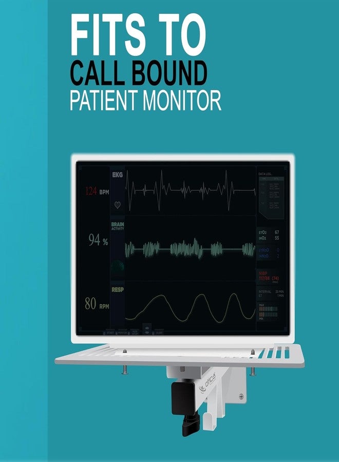 OTICA Patient Monitor Stand Compatible with All Multipara Patient Monitor Contec, BPL, Edan, GE, Nidek, Yonker, Philips, Comen, Mindray - Image 3