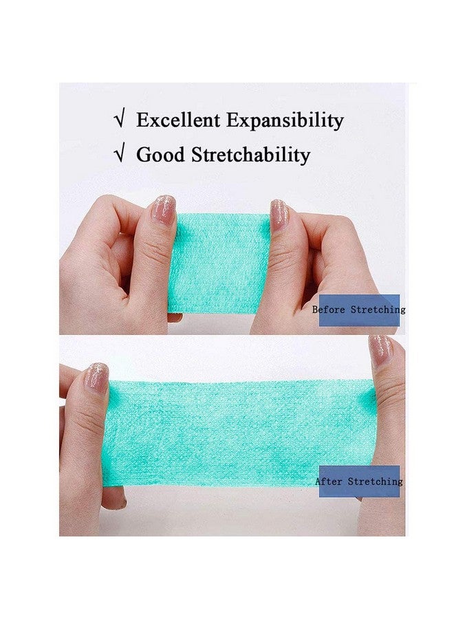 Kathson 2“ × 8 ”Vet Wrap Tape Veterinarian Self Adhesive No Chew Bandage Wound Dressing Medical Bandage Gauze For Animals Pets Dogs Cats Horses Ear Feet Paw Tail Injury（Green) - Image 4