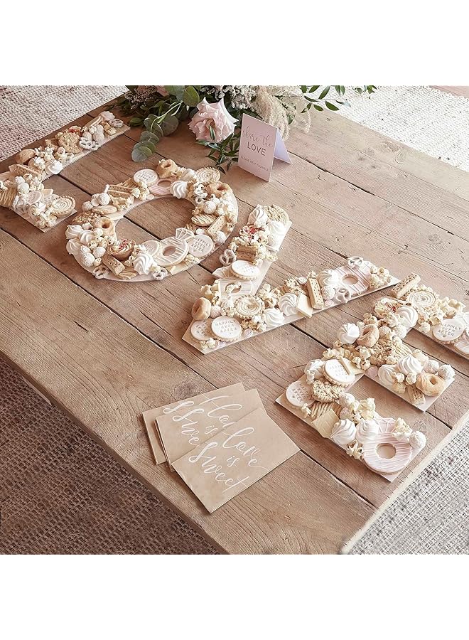 Ginger Ray Grazing Board Love Letters - Image 2