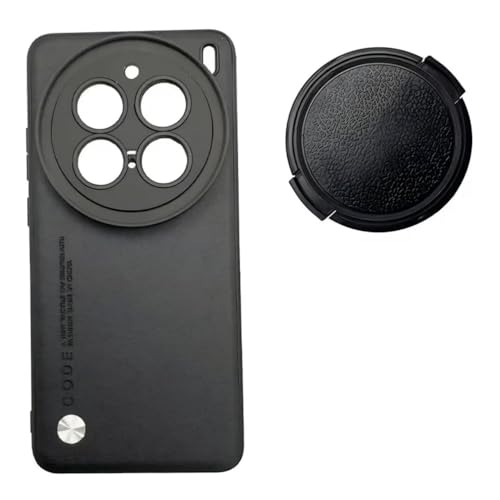 GetZget® 17mm Phone Case Compatible with Vivo X200 Pro with Lens Cap Cover Support 67mm ND Filter 17mm Lens Accessories (Black) (Vivo X200 Pro) - Image 1