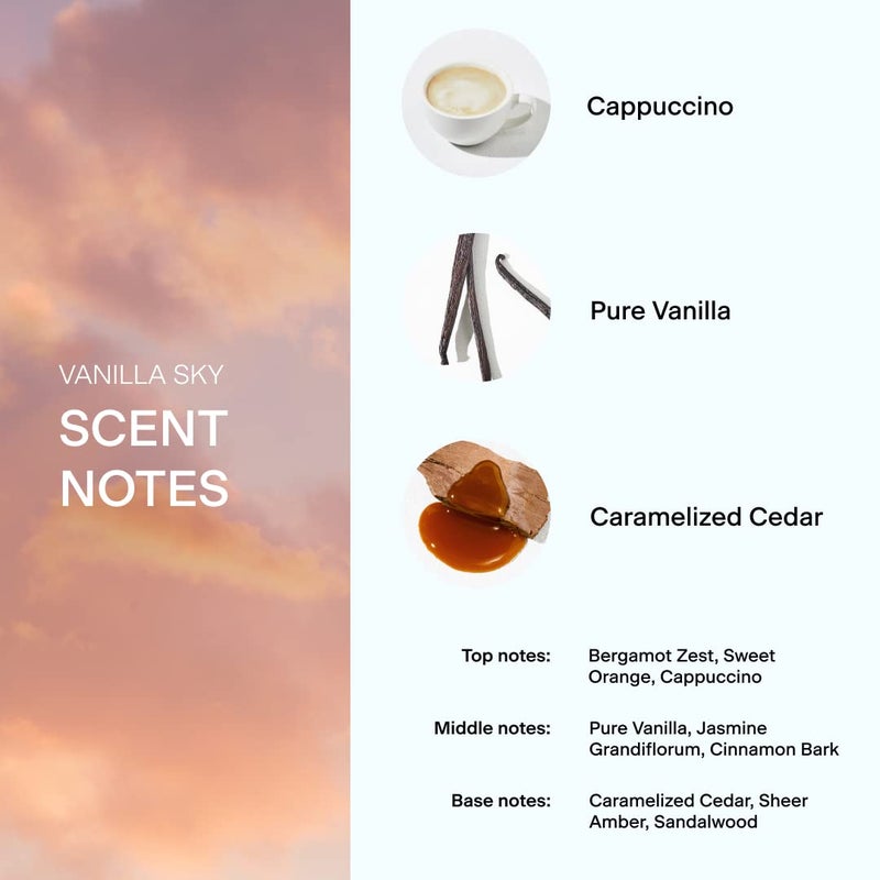 Skylar Vanilla Sky Eau de Parfum -Hypoallergenic & Clean Perfume for Women & Men, Vegan & Safe for Sensitive Skin-Notes of Cappuccino, Vanilla & Caramelized Cedar - 10mL /0.33 Fl oz - Image 3