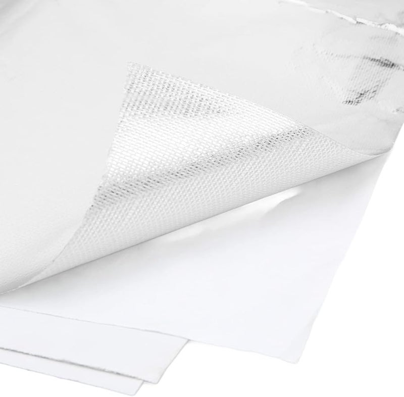 Silver High Temperature Reflective Tape Self Adhesive 450C Heat Shield For Engine - Image 3