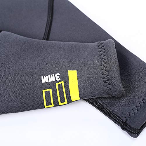 ZCCO Ultra Stretch 3mm Neoprene Wetsuit, Back Zip Full Body Diving Suit, one Piece for Men-Snorkeling, Scuba Diving Swimming, Surfing - Image 5