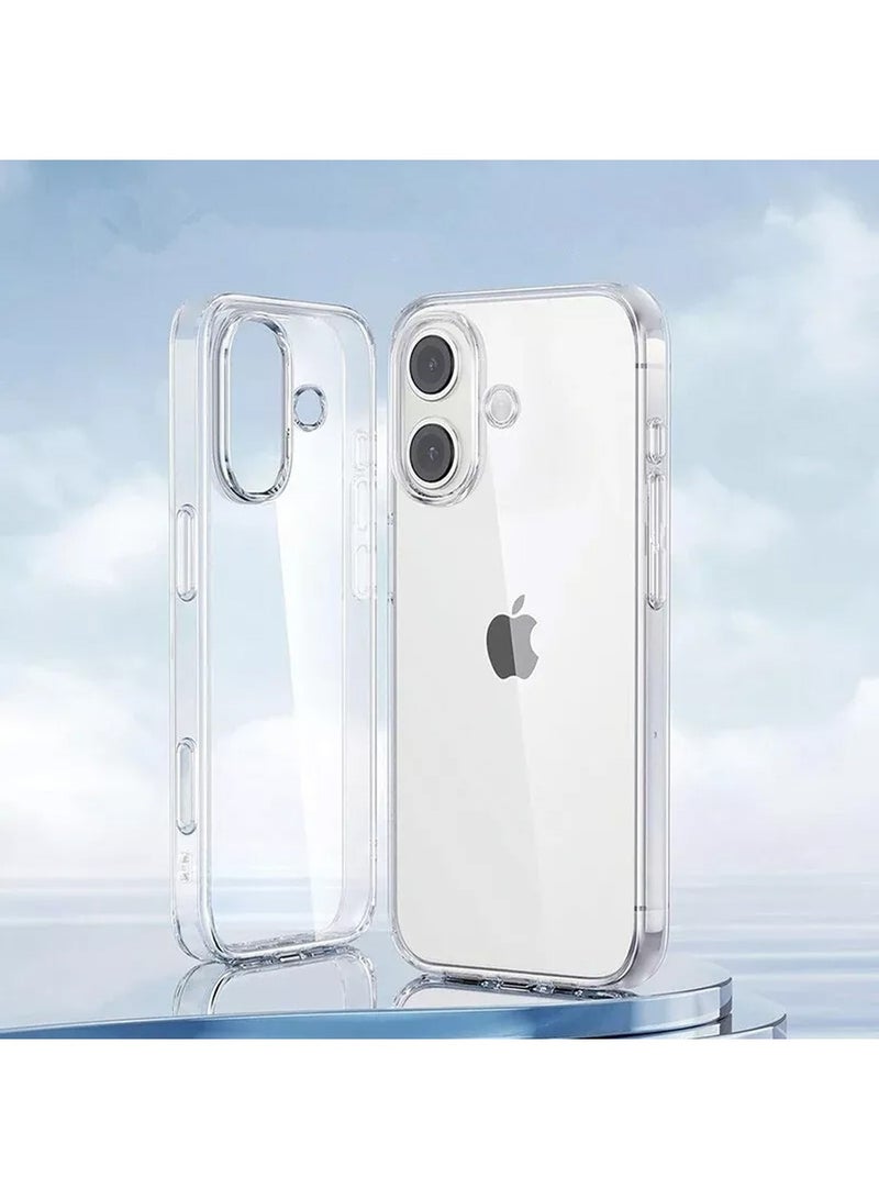 Techie Apple iPhone 16 Plus TPU Clear Case | Soft Corner, Slim, Shockproof, Anti-Fingerprint Transparent Cover - Image 5