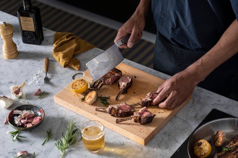 FISKARS Stainless Steel All Steel Cleaver Knife 16Cm 1062885 - Image 3