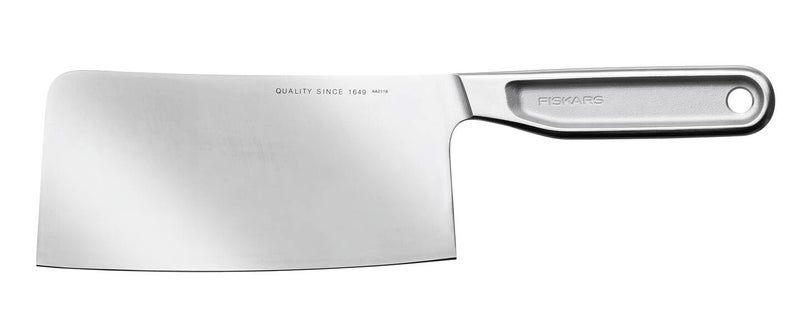FISKARS Stainless Steel All Steel Cleaver Knife 16Cm 1062885 - Image 1