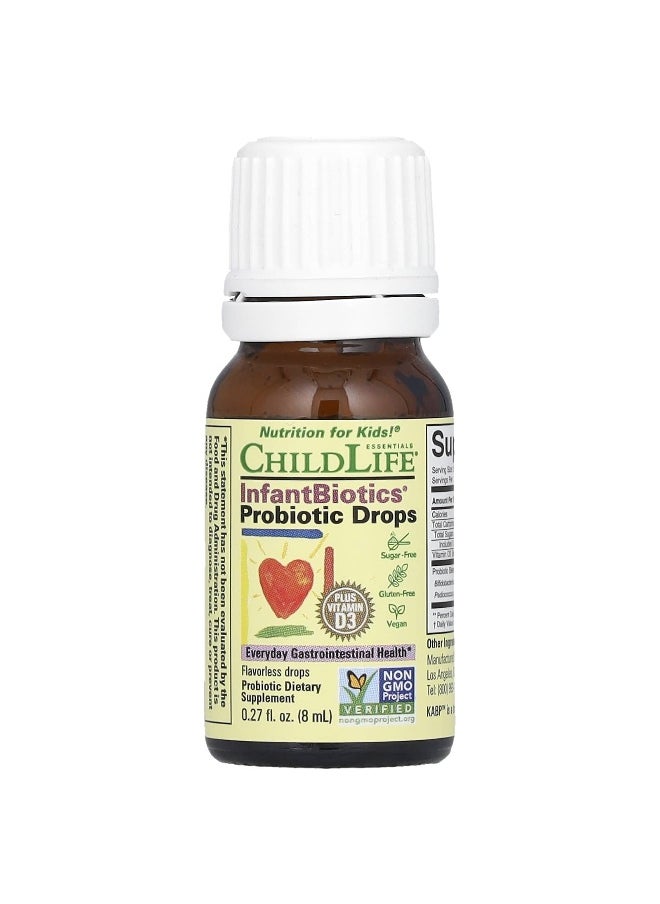 CHILDLIFE ESSENTIALS ChildLife Essentials, InfantBiotics, Probiotic Drops, 0.27 fl oz (8 ml)  - Image 3