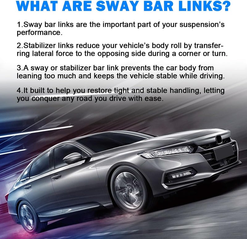 TUCAREST Front Stabilizer Sway Bar Link Kit - 2Pcs K750659 for Hyundai and Kia Models - Image 4