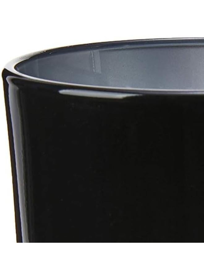 Luminarc Flashy Black Mug 6Pc Set Blue Made In France - Image 3