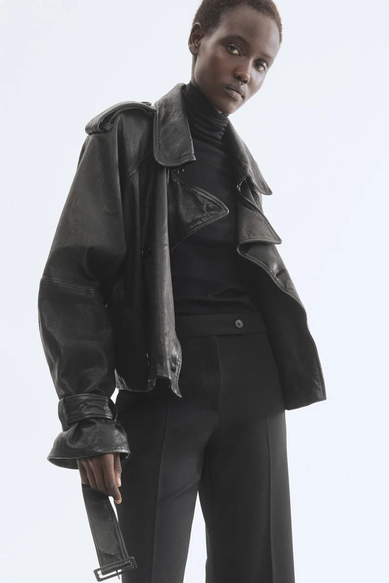 اتش اند ام بنطلون بقصة بووت-كت بطول الكاحل