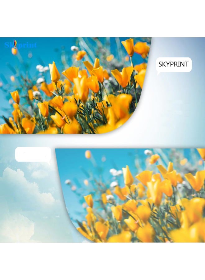 SkyPrint خرطوشة حبر GPR56 GPR-56 عالية الإنتاجية باللون الأسود والأزرق السماوي والأصفر والأرجواني بديل لطابعة كانون ImageRunner Advance C7565 C7570 C7580 C7765 C7770 C7780 - Image 4
