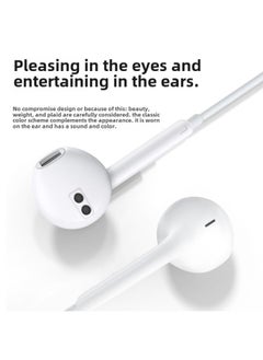 Generic Wired Headphones Are Suitable For Apple IPhone16/15/14/13/12 Original 11 In-ear Flat Head L-port Wire Control-Color:Fruit Second Generation Headphones -crystal Box  - Image 5