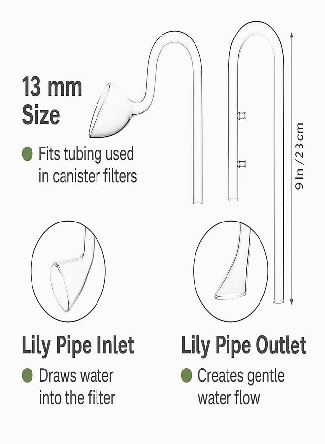 أنبوب مدخل/مخرج زنبق الماء لحوض السمك من VAYINATO® لفلتر العلبة (13 مم) من Petzlifeworld - Image 5