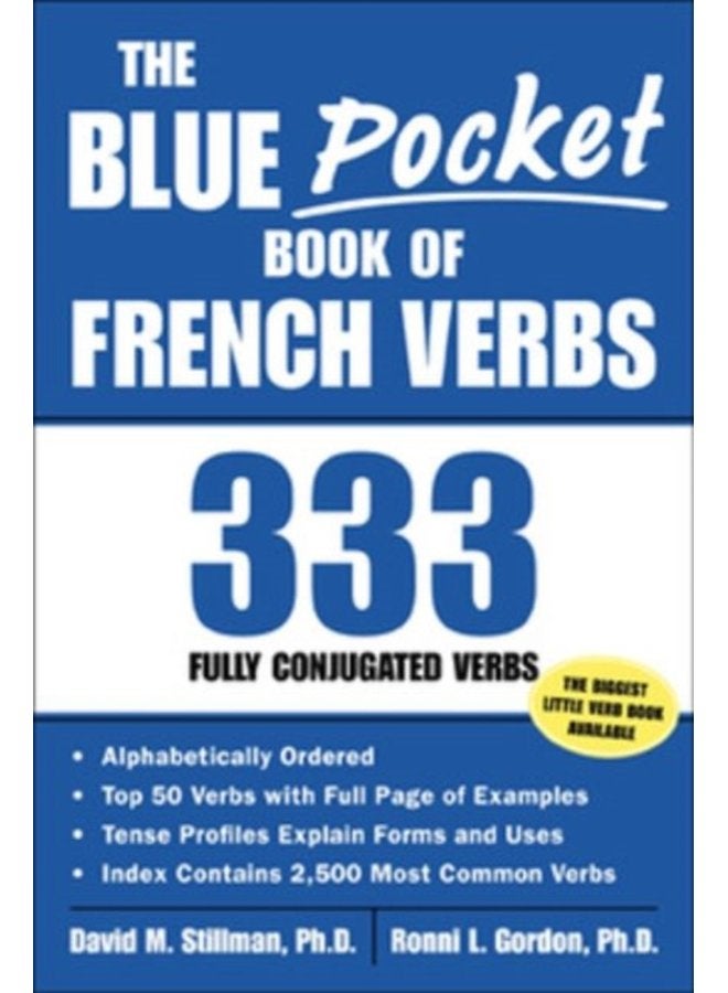 The Blue Pocket Book of French Verbs - Paperback