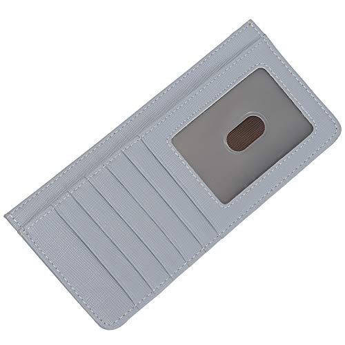 ARRIZO Women's Credit Card Wallet Slim Long Card Wallet Holder with Zipper Pocket for Cash, Coin, Receipt, ID Card - Image 1