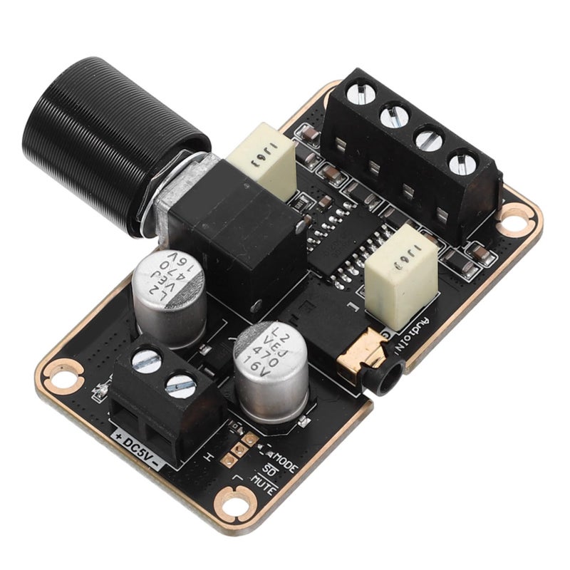5W Dual Channel Stereo Audio Amplifier Board with Digital Bass for Car DIY - Image 2